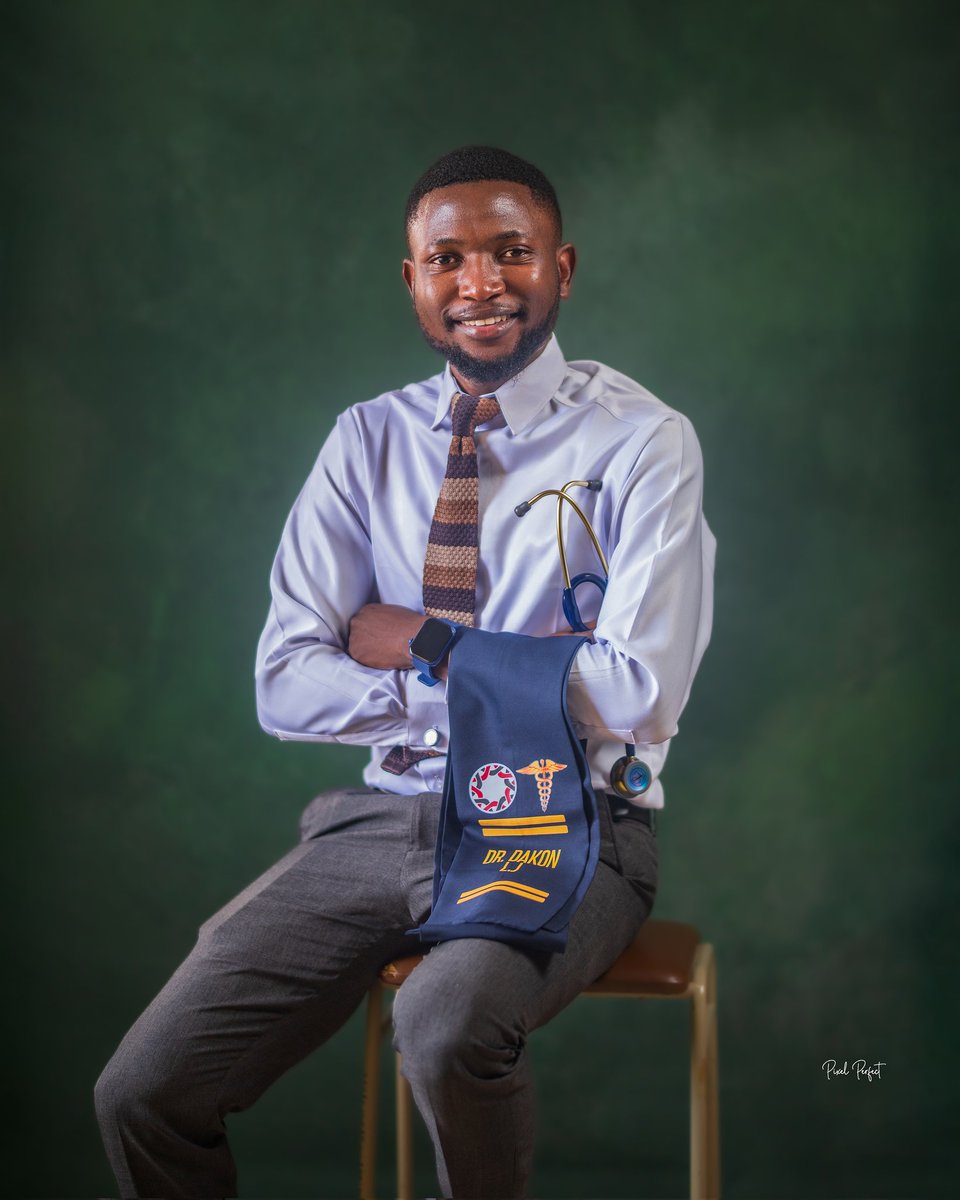 My journey through medical school has come to an end.
Dr. Dakon L. J
MBBS, University of Jos
Thank you, Jesus.