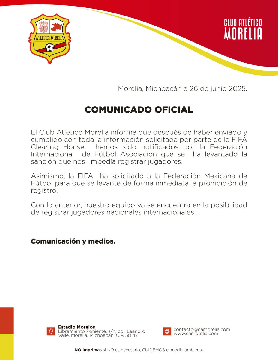 🚨 Comunicado oficial 🚨

#DelCanarioSoy