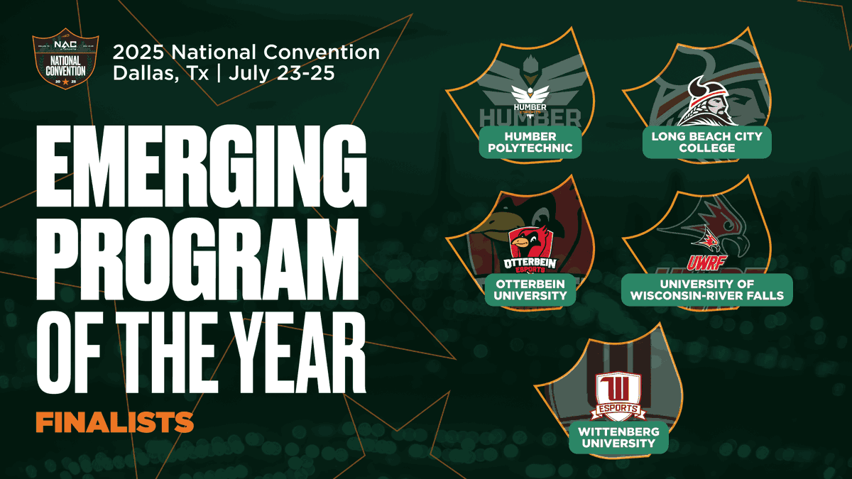 We’re proud to be finalists for Emerging Program of the Year at the <a href="/NACEsports/">NACE</a> Convention!

This nomination belongs to our student-athletes, our staff, and the incredible support from <a href="/lbccvikings/">LBCC Athletics</a>.

We’re not done — we’re just getting started. 🎮🔥 #CollegeEsports