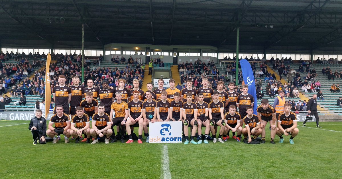 AustinStacksGAA's tweet photo. Austin Stacks are the U21 County Champions for the second year in a row. Head over now to our club website for a full match report plus a wonderful photo gallery of another historic night for the club 🖤🧡🖤,
➡️ https://t.co/w1EeK4Xefz https://t.co/PpZCQEA1wN
