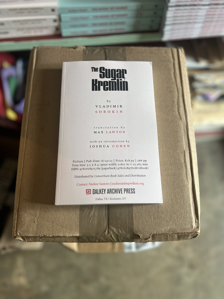 THE SUGAR KREMLIN marks the exact moment when Vladimir Sorokin became the writer that readers outside of Russia have come to know. Here, the explosive, incendiary style of his early work solidifies into the famous “new medieval” style that made Sorokin a global phenomenon