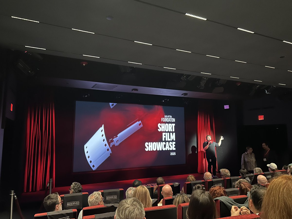 Thank you SAG-AFTRA FOUNDATION for last night’s Short Film Showcase.  Well done! So proud to be part of the short  Darcine’s Day.  <a href="/sagaftraFOUND/">SAG-AFTRA Foundation</a> <a href="/sagaftra/">SAG-AFTRA</a> #SAGAFTRA #actors #filmmakers