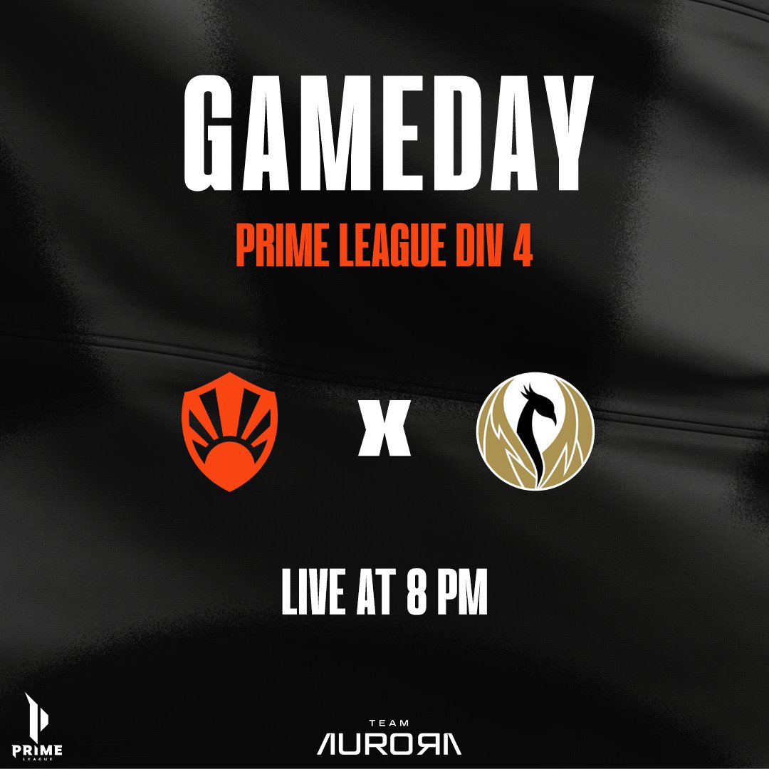 What's up everyone?

Looks like our Academy team is playing tonight ! 
We are facing <a href="/secondtimealive/">Second Time Alive</a> at 8pm ! 

Looks like we're having phoenix for dinner👨‍🍳

🕰️ 8 PM
📺German stream on : twitch.tv/secondtimealive

#ARAWIN