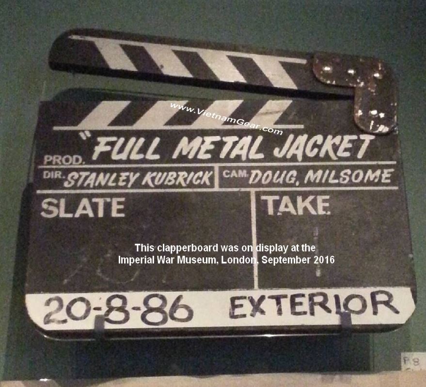VietnamGear (@vietnamgear) on Twitter photo #OTD 1987 Full Metal Jacket, directed by <a href="/StanleyKubrick/">Stanley Kubrick</a> opens. The battle scenes were shot at the disused Beckton gasworks, East London. The mass grave scene filmed at the sand & gravel pits, #Upminster & recruit training scenes in Epping Forest, Essex. <a href="/FMJDiary/">Full Metal Jacket Diary</a> <a href="/MatthewModine/">Matthew Modine</a> #OTD 1987 Full Metal Jacket, directed by <a href="/StanleyKubrick/">Stanley Kubrick</a> opens. The battle scenes were shot at the disused Beckton gasworks, East London. The mass grave scene filmed at the sand & gravel pits, #Upminster & recruit training scenes in Epping Forest, Essex. <a href="/FMJDiary/">Full Metal Jacket Diary</a> <a href="/MatthewModine/">Matthew Modine</a>