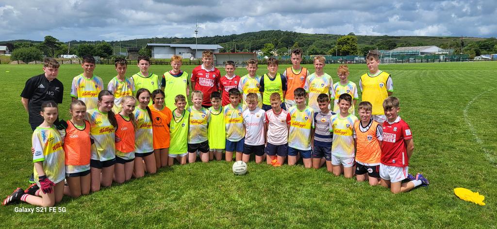 Coached u12/13  group today at <a href="/RossaGAA/">O'Donovan Rossa GAA (Cork)</a> Cul Camp. Great attitude and skill shown by them. <a href="/carberygaa/">Carbery GAA 💯</a> <a href="/OfficialCorkGAA/">Cork GAA</a>