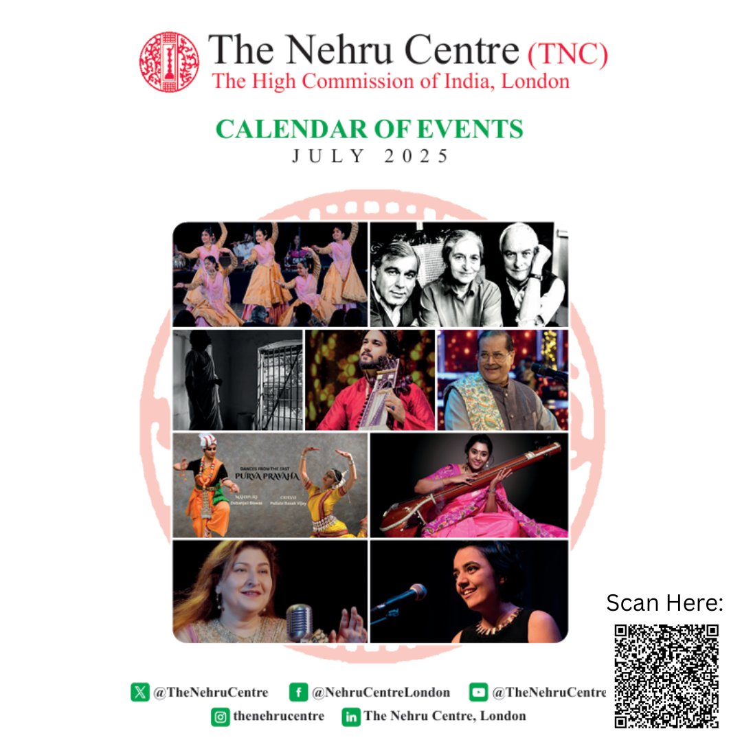 ICCR in the UK (@thenehrucentre) on Twitter photo The Nehru Centre, London is pleased to present its calendar of events for July. We invite you to join us for enriching cultural programmes throughout the month.
<a href="/HCI_London/">India in the UK</a> <a href="/iccr_hq/">ICCR</a> <a href="/MinOfCultureGoI/">Ministry of Culture</a> <a href="/VDoraiswami/">Vikram Doraiswami</a> <a href="/sujitjoyghosh/">Sujit Ghosh</a> <a href="/jsnaorem/">naorem</a> The Nehru Centre, London is pleased to present its calendar of events for July. We invite you to join us for enriching cultural programmes throughout the month.
<a href="/HCI_London/">India in the UK</a> <a href="/iccr_hq/">ICCR</a> <a href="/MinOfCultureGoI/">Ministry of Culture</a> <a href="/VDoraiswami/">Vikram Doraiswami</a> <a href="/sujitjoyghosh/">Sujit Ghosh</a> <a href="/jsnaorem/">naorem</a>