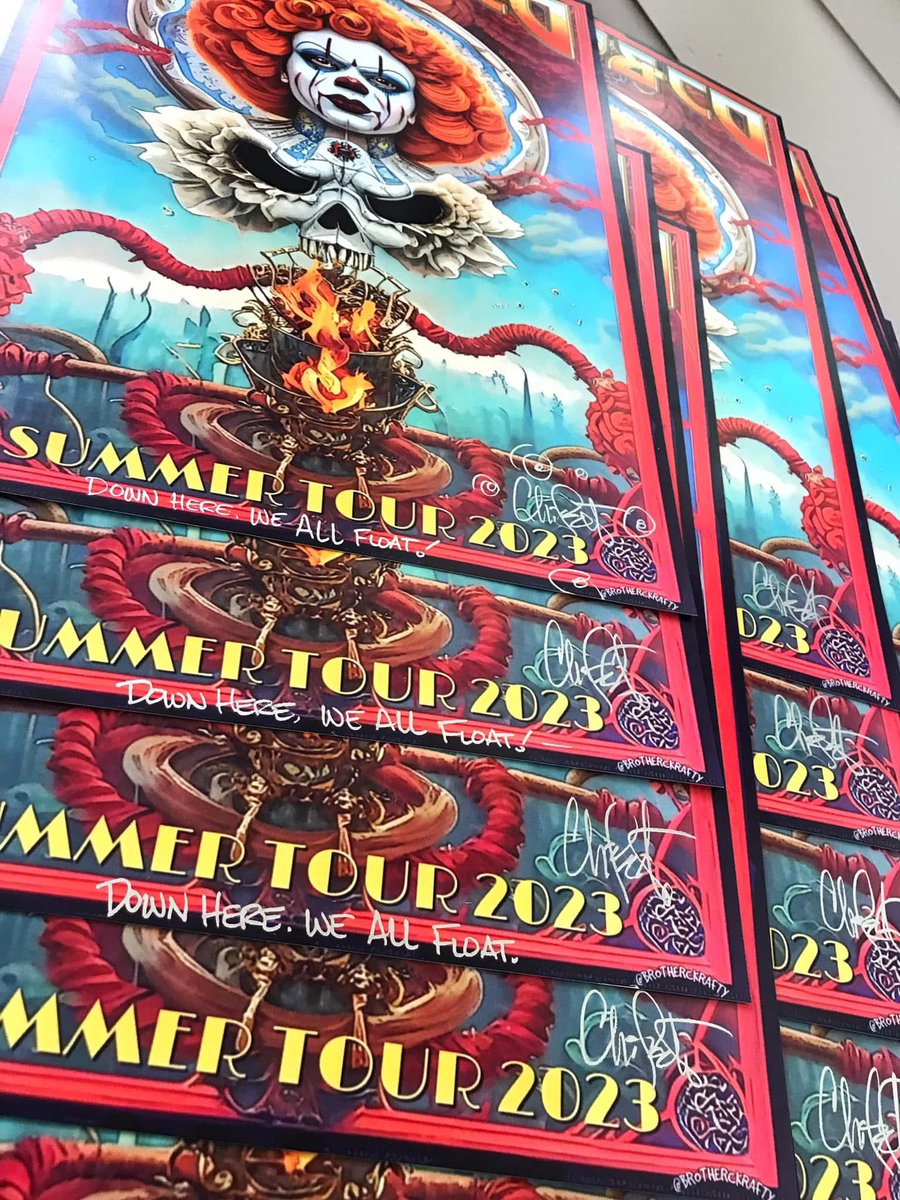 brotherkrafty's tweet photo. Scribbled up���
#deadandcompany #tourposter
#gigart #gd60 https://t.co/TNU9IoRI68