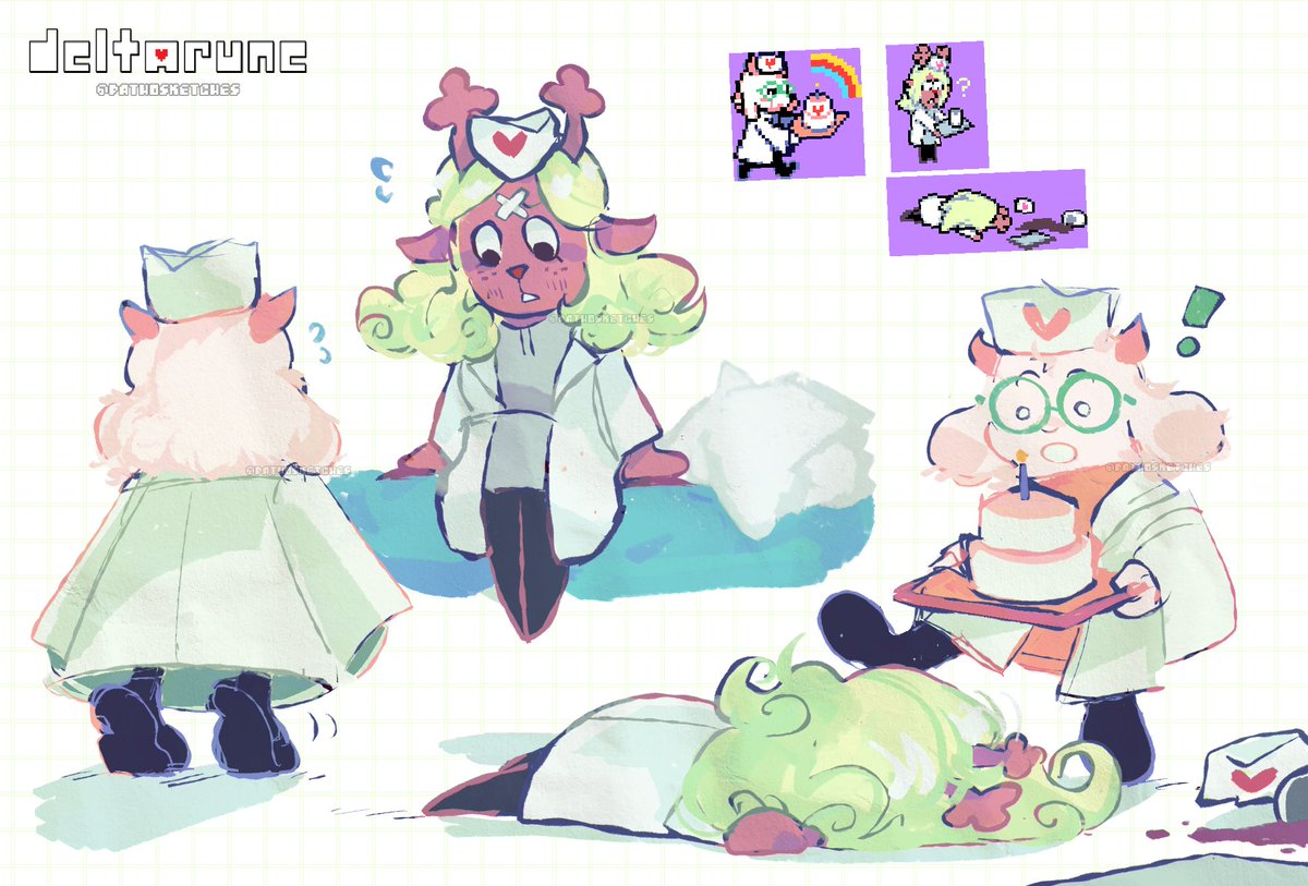 Be careful, Noelle!

#deltarune #ralsei