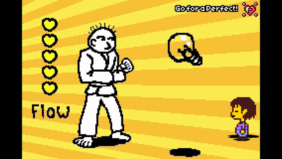 *Seeing that karate master punching to the rhythm fills you with Determination!

Submitted by Anonymous