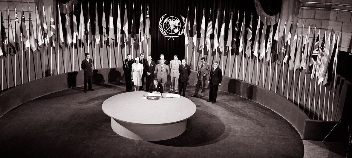 Commemorating the Foundation of Global Unity 🕊️🌐

Today we mark UN Charter Day, celebrating the signing of the United Nations Charter in 1945—a defining moment in the pursuit of peace, human rights, and international cooperation. This landmark document laid the groundwork for