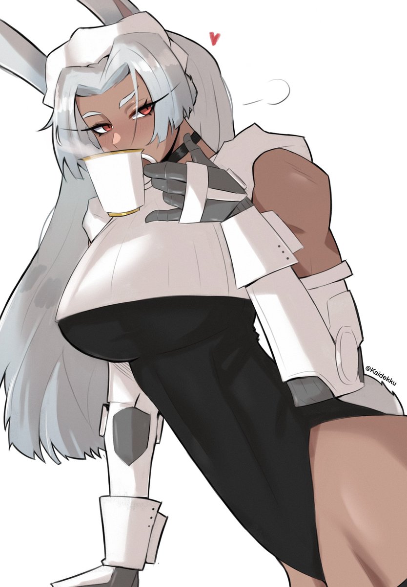A damn fine cup of coffee☕️ (Maid-mirko part 3) #Mirko #ミルコ #MHA