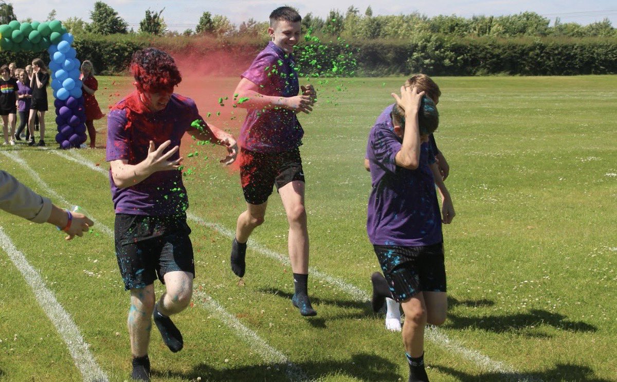 We’re really looking forward to celebrating Pride with everyone tomorrow. 🌈

A reminder to bring spare kit if you’re taking part in the Rainbow Run. 🌈