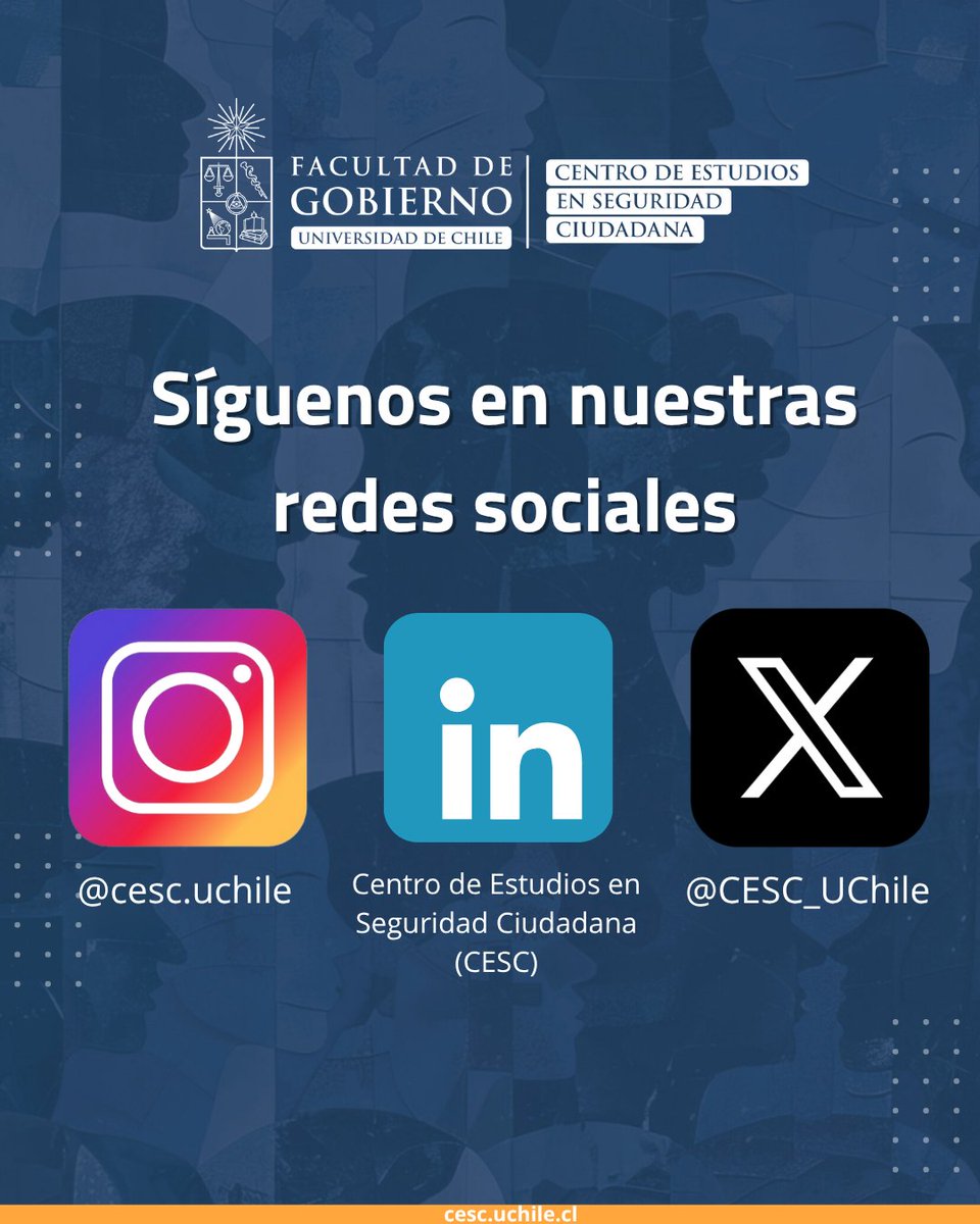 CESC_UChile's tweet image. 📚 #DocenciaCESC | ¡Clase de integración en el Diploma de Criminología Aplicada!
El sociólogo Felipe Salazar lideró una sesión clave sobre teorías criminológicas y su uso práctico para analizar violencia, delito y respuestas del Estado.

🔗 Más en cesc.uchile.cl