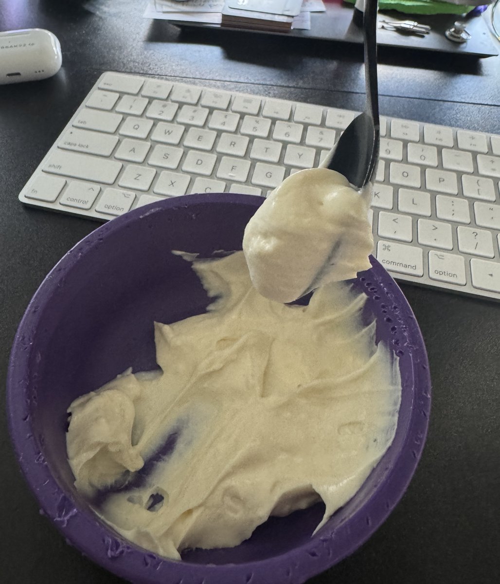 tessak22's tweet image. I&apos;ve been trying to master the best greek yogurt that is creamy, yummy, and thick. I think I finally did it. 🎉