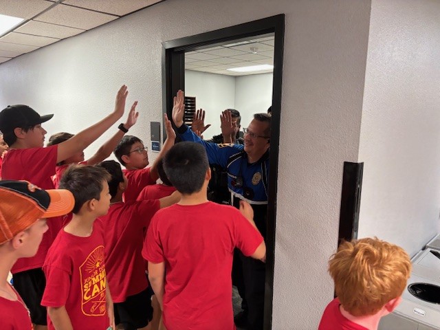 UT Austin Police (@utaustinpolice) on Twitter photo Smiles all around as the <a href="/TravisCoSheriff/">Travis County Sheriff's Office</a> Junior Deputy Summer Camp visited the UT Police Station and UT’s Hall of Fame—topped off with a surprise encounter with <a href="/TexasFootball/">Texas Football</a> players and a stadium visit! 🤘 Smiles all around as the <a href="/TravisCoSheriff/">Travis County Sheriff's Office</a> Junior Deputy Summer Camp visited the UT Police Station and UT’s Hall of Fame—topped off with a surprise encounter with <a href="/TexasFootball/">Texas Football</a> players and a stadium visit! 🤘