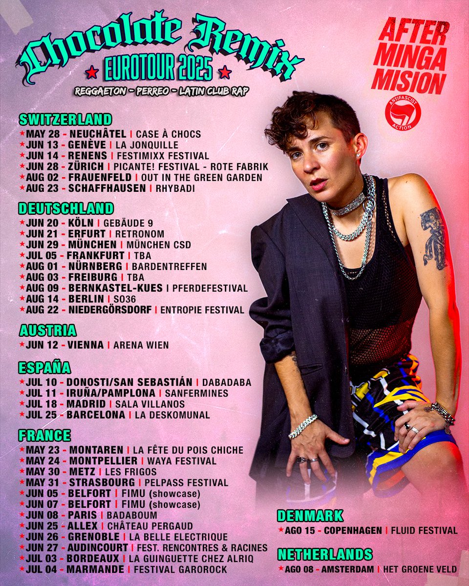 Hoy es el 15avo show del tour y todavía no llegamos a la mitad de la #AfterMingaMision