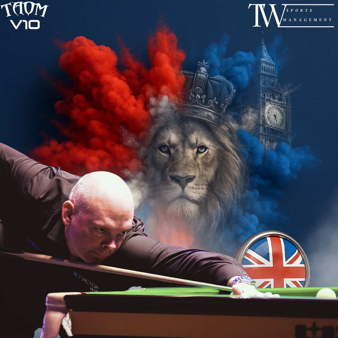 TWSportsManagement (@twsportsmanager) on Twitter photo Fantastic performance by Ballrun <a href="/Stuart__Bingham/">Stuart Bingham</a> to see off the 2022 British Open Champion, Ryan Day!
He’s heading to Cheltenham! 🇬🇧🍀🐴
<a href="/taombilliards/">Taom Billiards</a> 💙 Fantastic performance by Ballrun <a href="/Stuart__Bingham/">Stuart Bingham</a> to see off the 2022 British Open Champion, Ryan Day!
He’s heading to Cheltenham! 🇬🇧🍀🐴
<a href="/taombilliards/">Taom Billiards</a> 💙