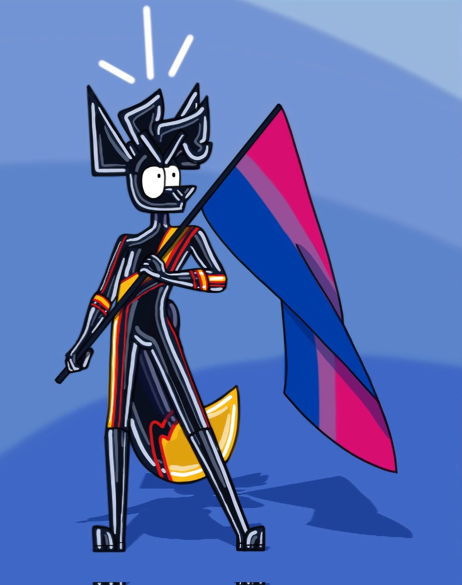 Shine proudly for your Pride Month! 🖤💖✨️