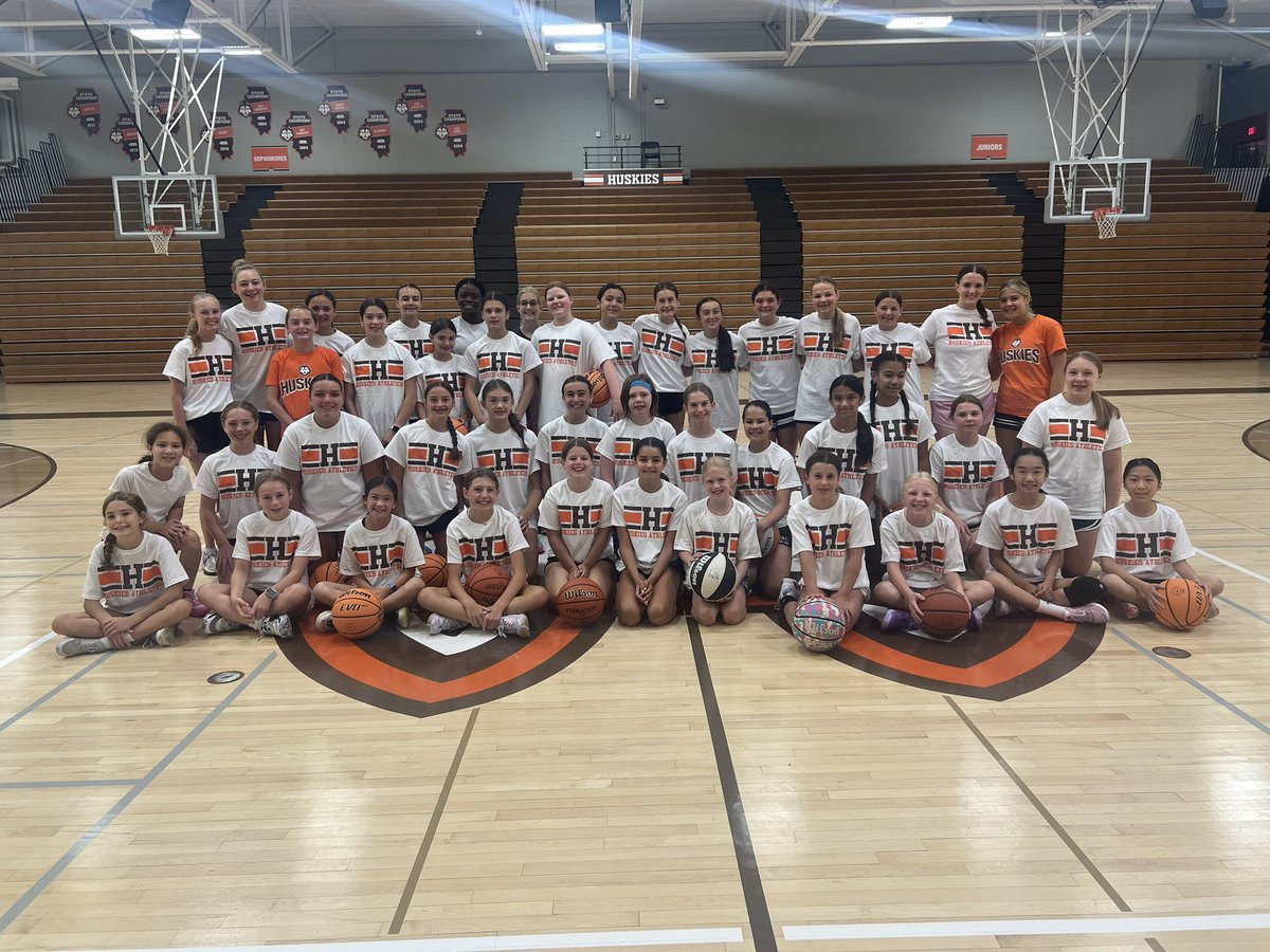 We had the BEST 3 weeks of camp with our 6th-8th graders! We worked hard, got better, and had fun! The future is bright for the Huskies! 🤩