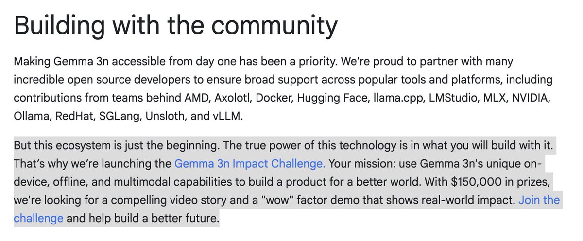 Congrats on the exciting release! The new architecture changes to the model are definitely interesting and will be fun to play with.

Admirations for the community initiative to build on-device products. Looking forward to many people joining the challenge!