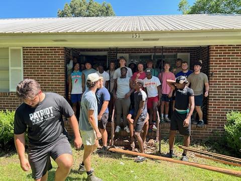The Wilcox County Football Team finished out June strong with a good workout and a community service project.  Our community blesses us with so much support, and it was a wonderful opportunity to serve our community today. These guys moved furniture at a local church parsonage.