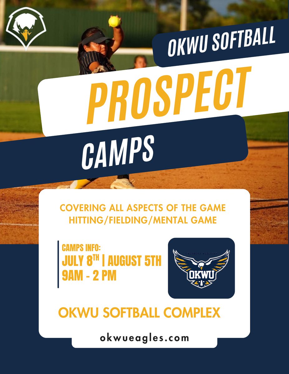 PROSPECT CAMP 🥎

Sign up now for our upcoming Prospect Camps!