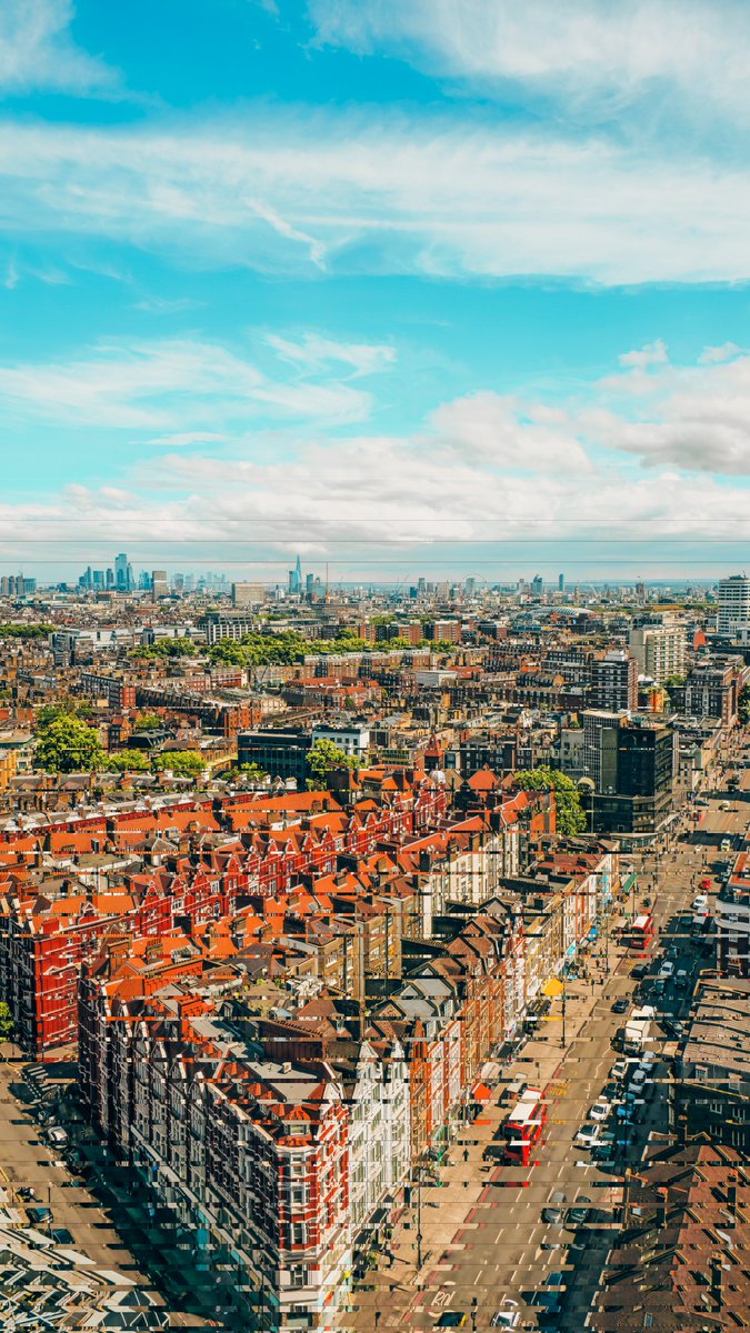 London, from 23 floors up.