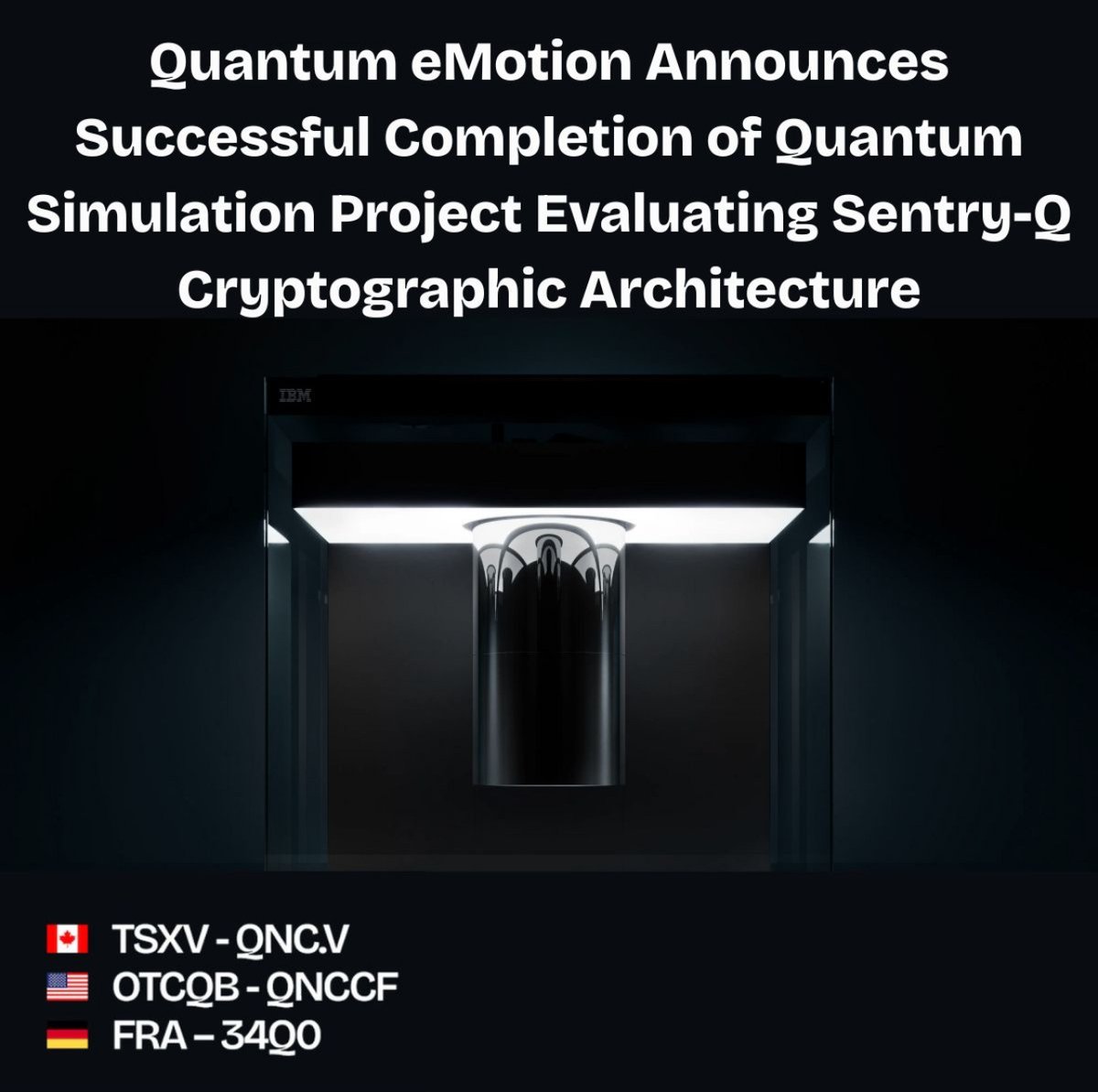 Quantum eMotion (@qem_corp) on Twitter photo Quantum eMotion Announces Successful Completion of Quantum Simulation Project Evaluating Sentry-Q Cryptographic Architecture
🚨 BREAKING: Quantum attacks requiring 2¹²⁸ iterations? That’s IMPOSSIBLE with current tech!
<a href="/QEM_Corp/">Quantum eMotion</a> just proved their QRNG makes quantum-resistant Quantum eMotion Announces Successful Completion of Quantum Simulation Project Evaluating Sentry-Q Cryptographic Architecture
🚨 BREAKING: Quantum attacks requiring 2¹²⁸ iterations? That’s IMPOSSIBLE with current tech!
<a href="/QEM_Corp/">Quantum eMotion</a> just proved their QRNG makes quantum-resistant