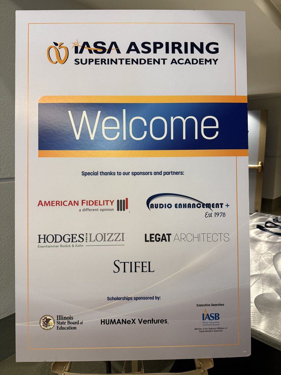 mikelubelfeld's tweet photo. Hands on legal scenarios and legal support!!! 10th annual Aspiring Superintendent Academy @IllinoisASA #ASuperWeek thank you @HodgesLoizzi for your many years of support, advice, counsel, education & partnership https://t.co/8BrqPTDdXd