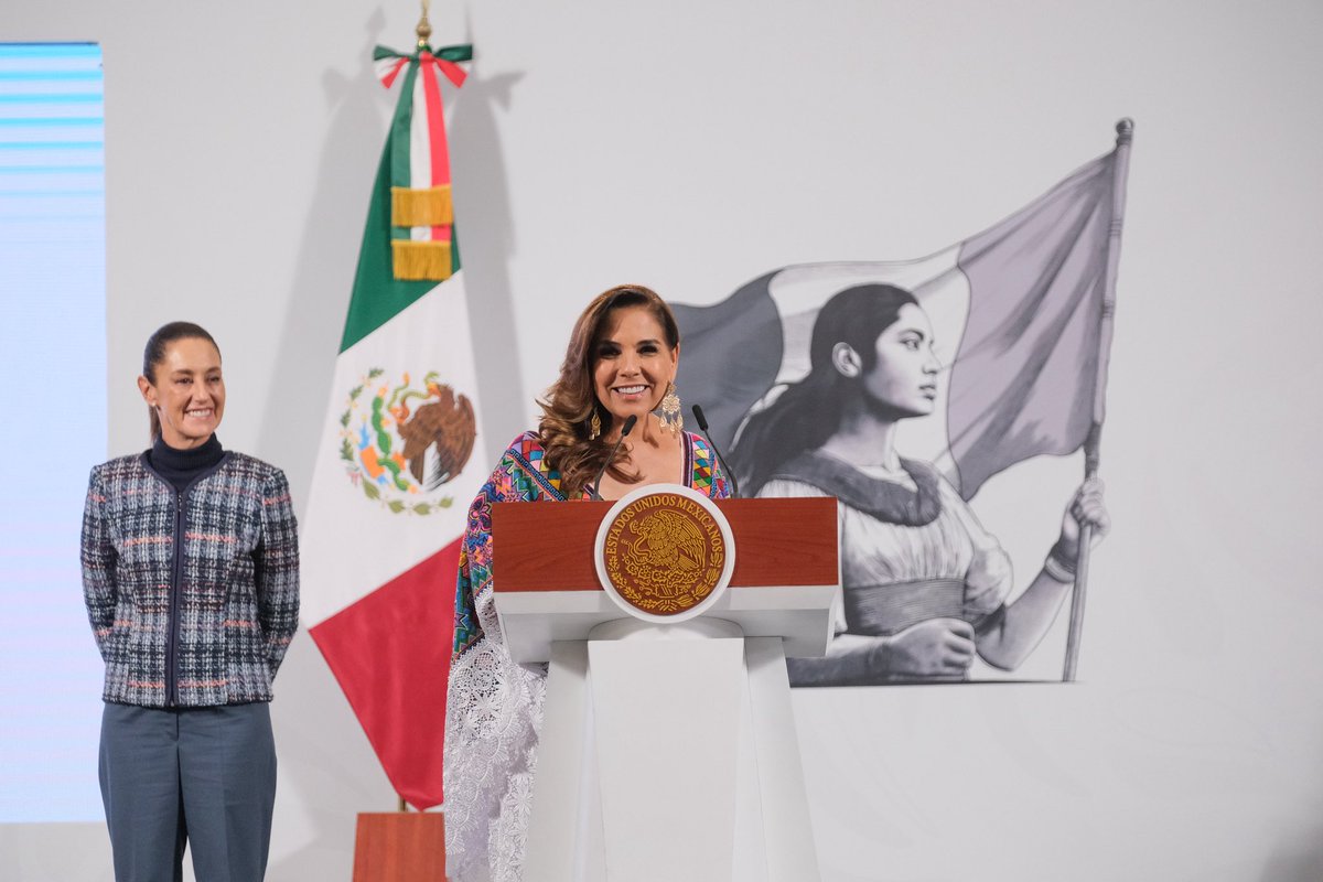 Mara Lezama (@maralezama) on Twitter photo ¡Con la firma del Polo de Desarrollo, inicia una nueva etapa de brillo y prosperidad en #Chetumal!
Hoy, junto a nuestra presidenta <a href="/Claudiashein/">Claudia Sheinbaum Pardo</a> y el secretario de Economía <a href="/m_ebrard/">Marcelo Ebrard C.</a>, firmamos la Carta de Intención para la creación del Polo de Desarrollo Económico para el ¡Con la firma del Polo de Desarrollo, inicia una nueva etapa de brillo y prosperidad en #Chetumal!
Hoy, junto a nuestra presidenta <a href="/Claudiashein/">Claudia Sheinbaum Pardo</a> y el secretario de Economía <a href="/m_ebrard/">Marcelo Ebrard C.</a>, firmamos la Carta de Intención para la creación del Polo de Desarrollo Económico para el