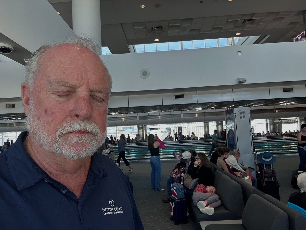 When a 1-day speaking gig in Iowa turns into a four day trip and an overnight in the Denver airport. I’m told that horses can sleep standing up. I’ve been giving it a try.