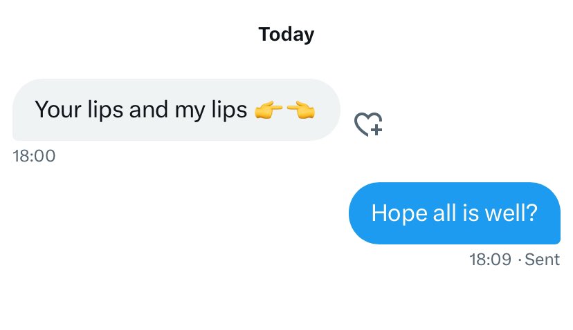 If you don’t have reasonable things to say, stay off my dm abeg.