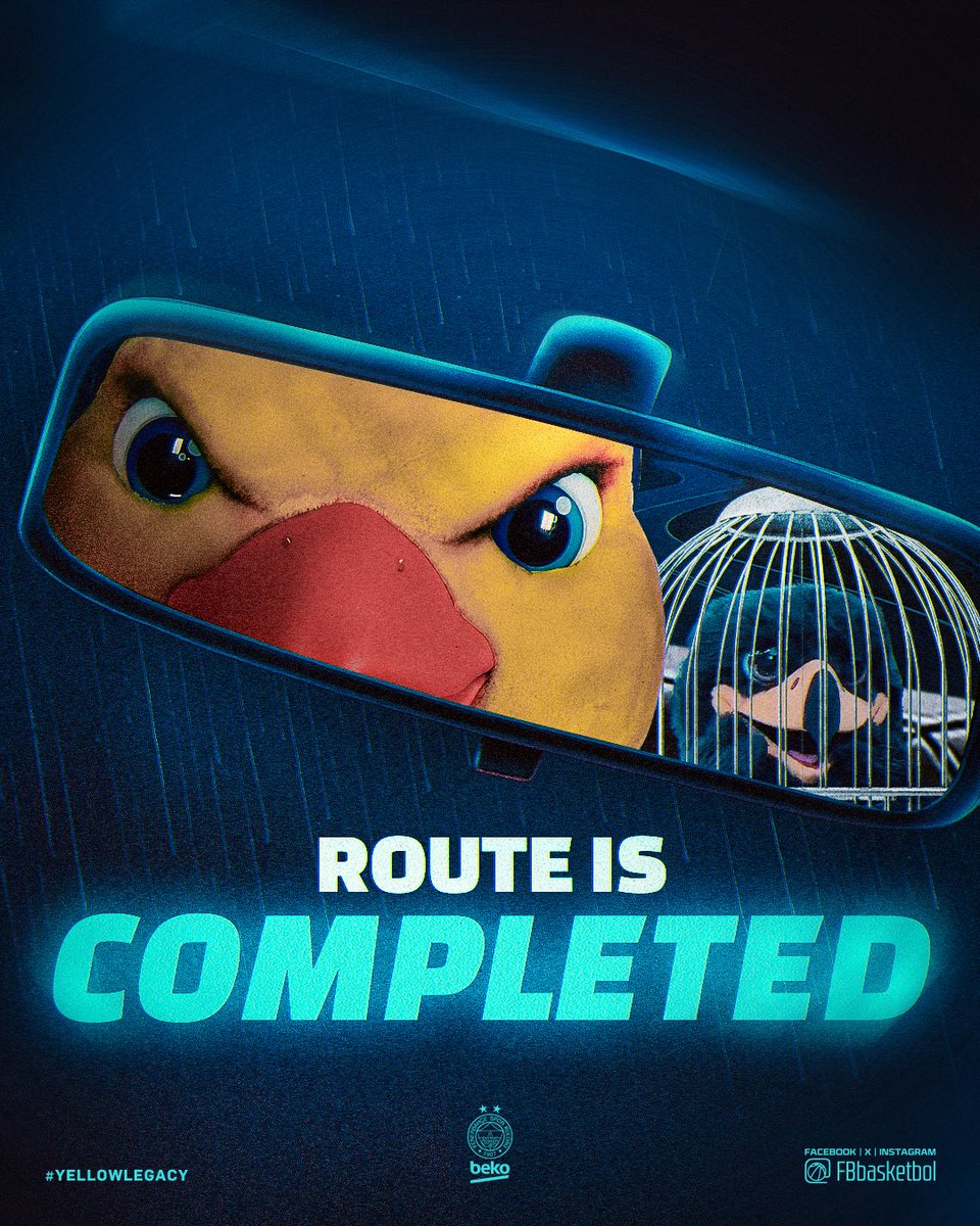 Yellow (@yellowthecanary) on Twitter photo Job's finished, Route's completed! ✅
Hangi yolu denersen dene, sonuç hep aynı! 🏆
#Yellow <a href="/FBBasketbol/">Fenerbahçe Beko</a> Job's finished, Route's completed! ✅
Hangi yolu denersen dene, sonuç hep aynı! 🏆
#Yellow <a href="/FBBasketbol/">Fenerbahçe Beko</a>