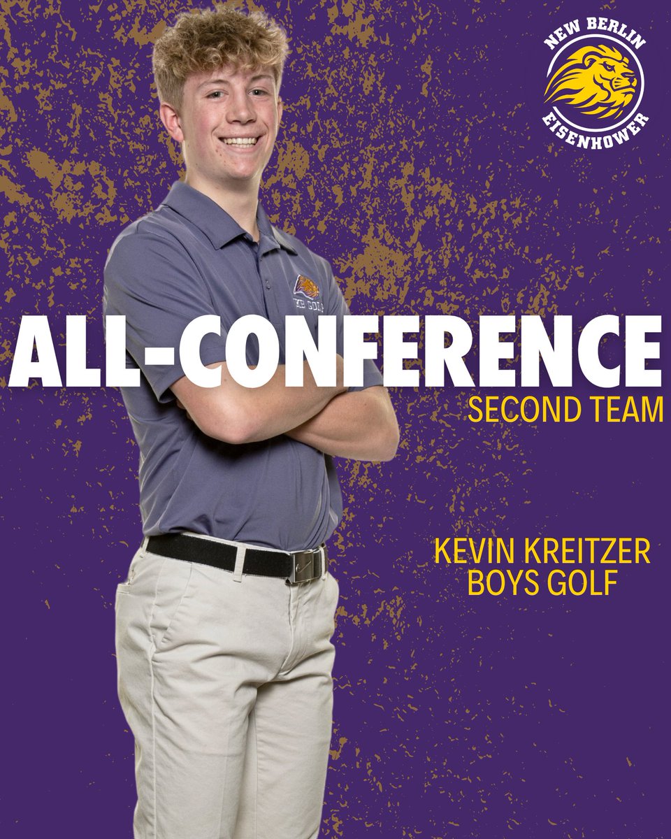 Congrats to Ike Golf on a great season, and to Kevin Kreitzer for earning 2nd Team All-Conference this season! 
#letsgoike
