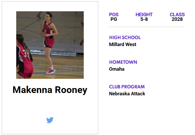 JrAllStarNE's tweet image. Check out Makenna Rooney&apos;s (@MakennaRooney) 𝙈𝘼𝙓𝙍𝙀𝘾𝙍𝙐𝙄𝙏 𝙋𝙇𝘼𝙔𝙀𝙍 𝙋𝙍𝙊𝙁𝙄𝙇𝙀! ⤵️
jrallstar.com/maxrecruit/max…

Start building your profile now at jrallstar.com/maxrecruit!