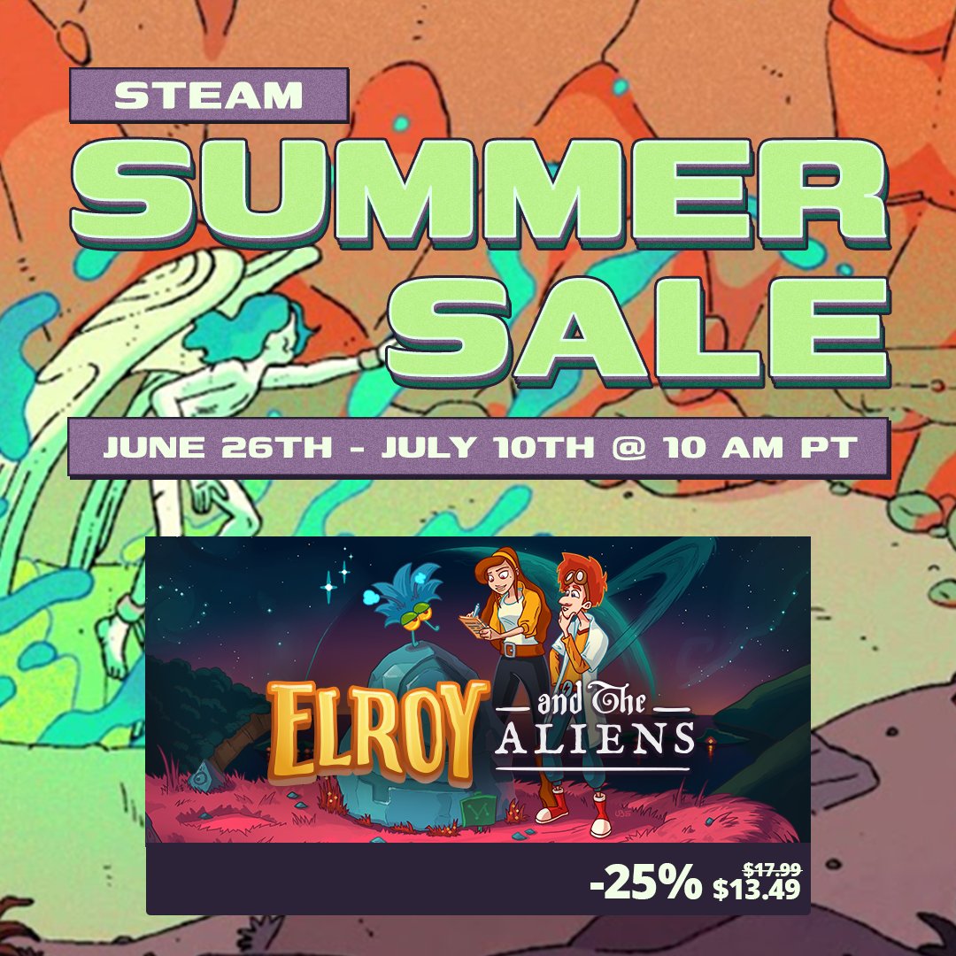 Elroy and the Aliens tweet media