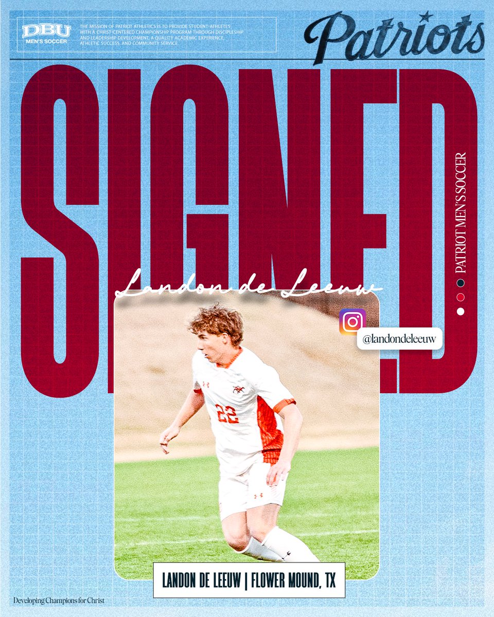 Introducing one of our new incoming Fall 2025 transfers, Landon De Leeuw! Welcome to university hill, Landon!