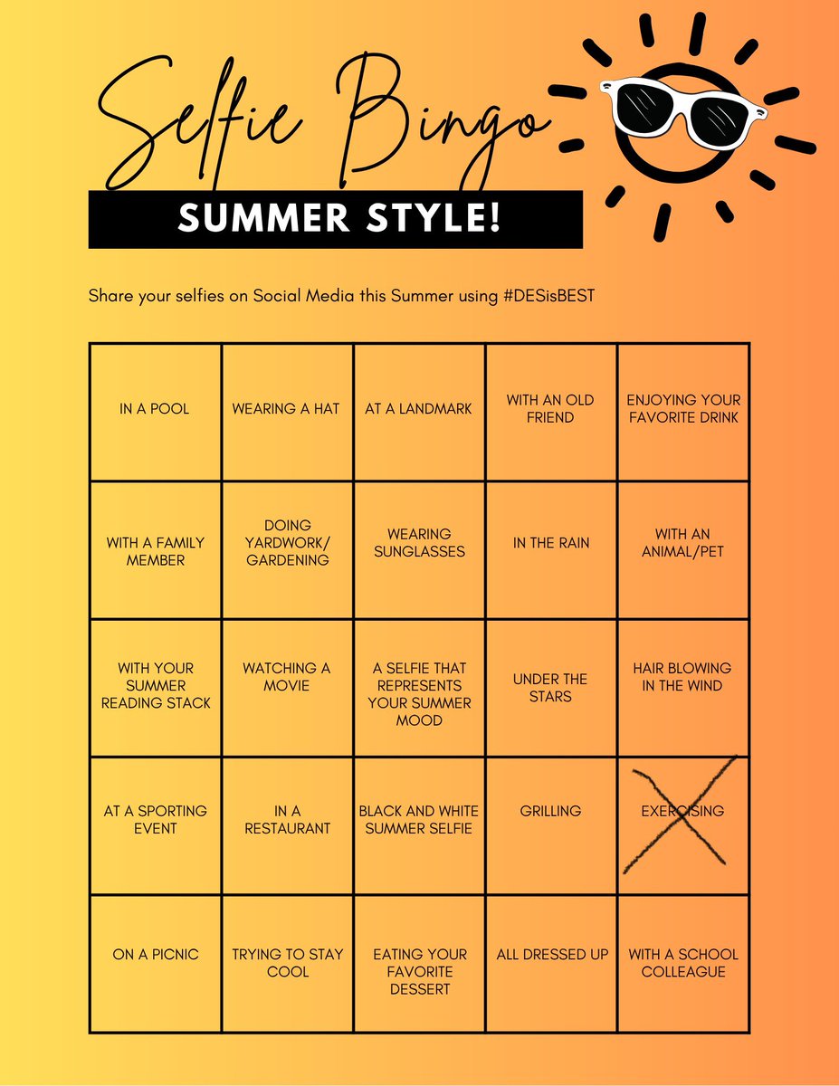 Getting my exercise on! I worked out today! 💪 #22weekspregnant #DESisBEST #SummerBingo