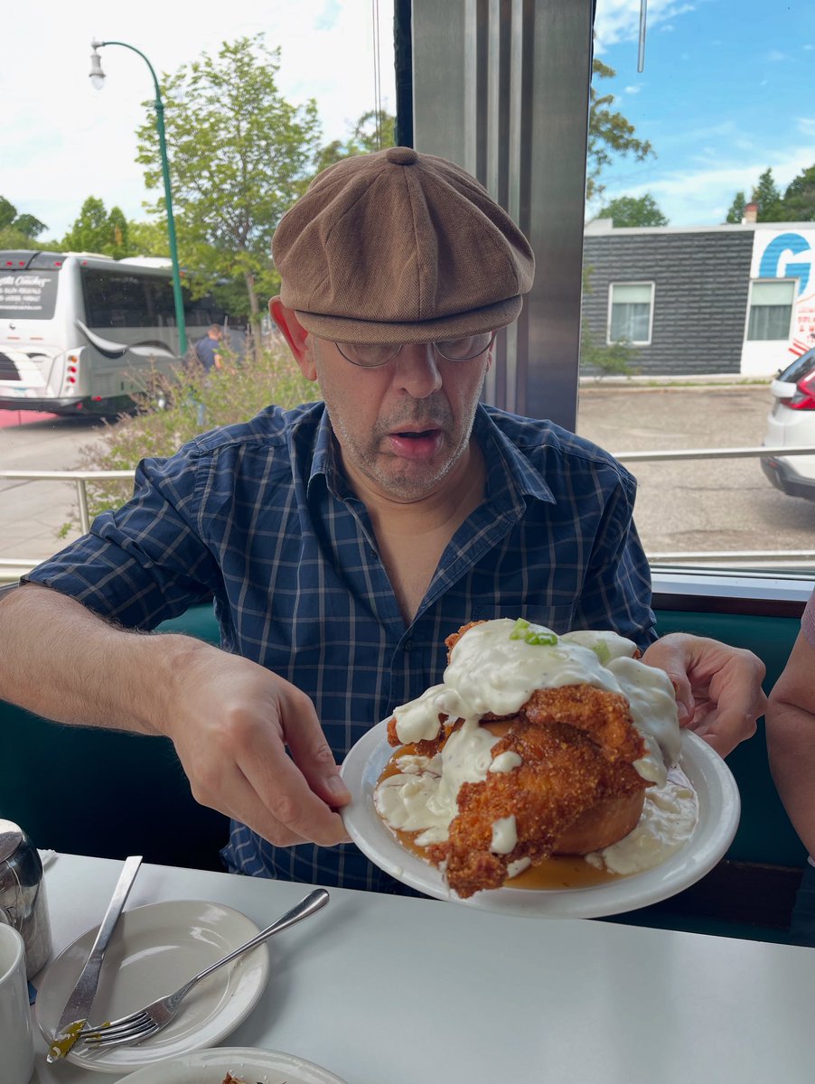 I just arrived back from my trip to Minnesota. What a great trip. I did my demo and then went to have so many good meals. Thanks to <a href="/ICCAchefs/">ICCAchefs</a> for inviting me. 
Amazing stuff.  One of my favorites was at @hi_lo_diner,