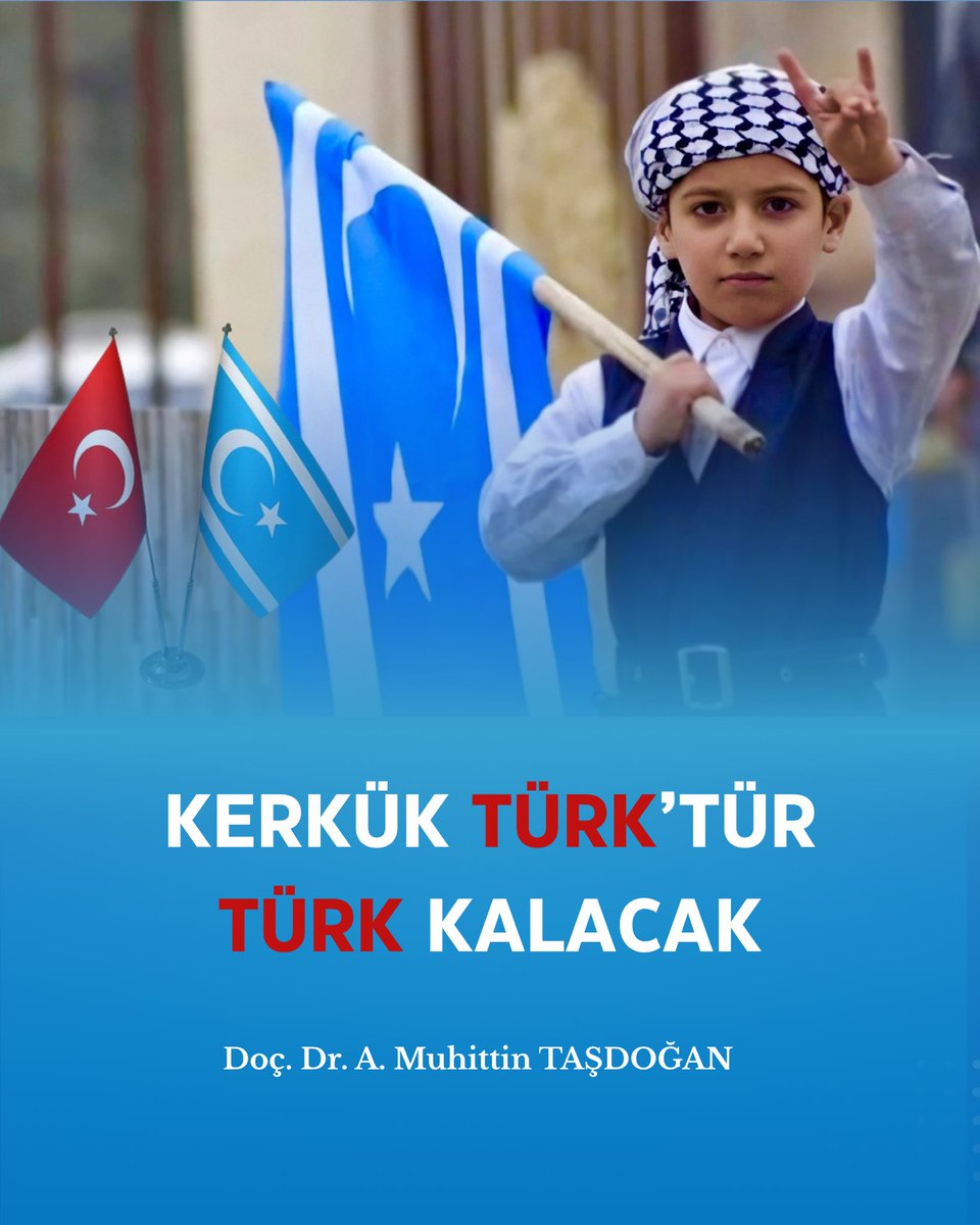 Kerkük Türk’tür 
Türk Kalacaktır.
#kerkuk #kerküktürktürtürkkalacak #drmuhittintaşdoğan #drtasdogan