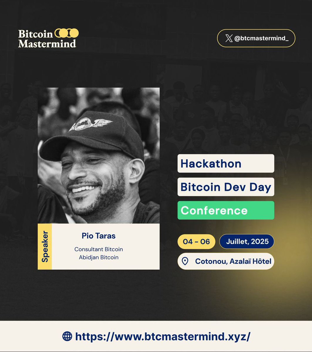 🎤 Annonce Speaker BMM2025

Nous sommes ravis d’annoncer <a href="/pio_taras/">Taras Pio</a> comme speaker au BMM2025 !

Consultant Bitcoin, Taras accompagne les entreprises et les particuliers dans l’intégration de Bitcoin dans leurs stratégies. 🔍💼