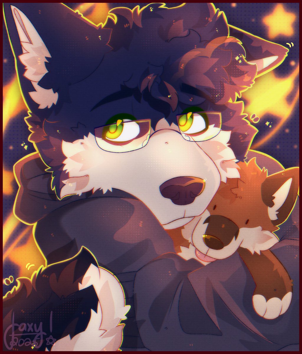 He loves his plush 💫✨🦊