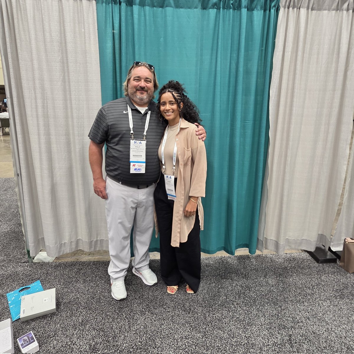 LHSVTraining's tweet image. NATA 2025 Orlando. So awesome catching up with Cassie today!! So proud of her investment in the profession of athletic training.