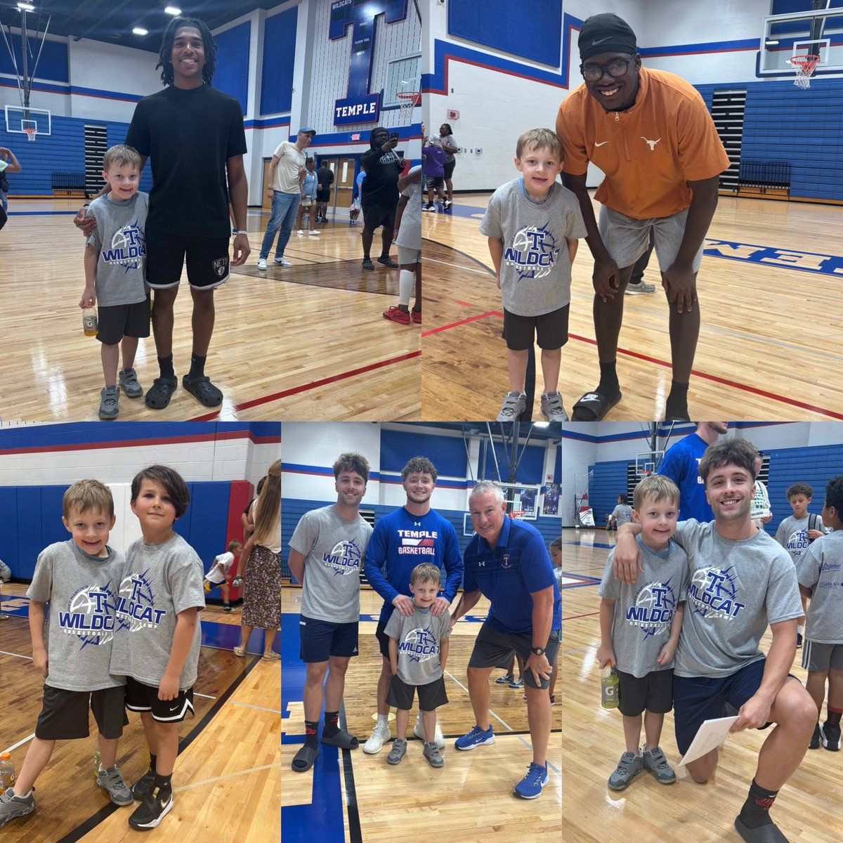 Year 2 of Basketball Camp! ✅

Thank you <a href="/TEMPLEBBALL/">Temple Basketball</a> &amp; <a href="/jamsam20/">🏀 Coach Martin 🏀</a> for another awesome camp! 

Nothing better than a week of basketball with your favorite Wildcats! <a href="/JamarionC26/">Jamarion Carlton</a> <a href="/Mauhnnn11/">Ramauhn Brown⭐️</a> <a href="/Houston___20/">Houston Martin</a>