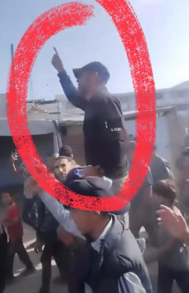 UPDATE: The guy Hamas assassinated is Muhammed Abu Said, a leader of the anti-Hamas protests.