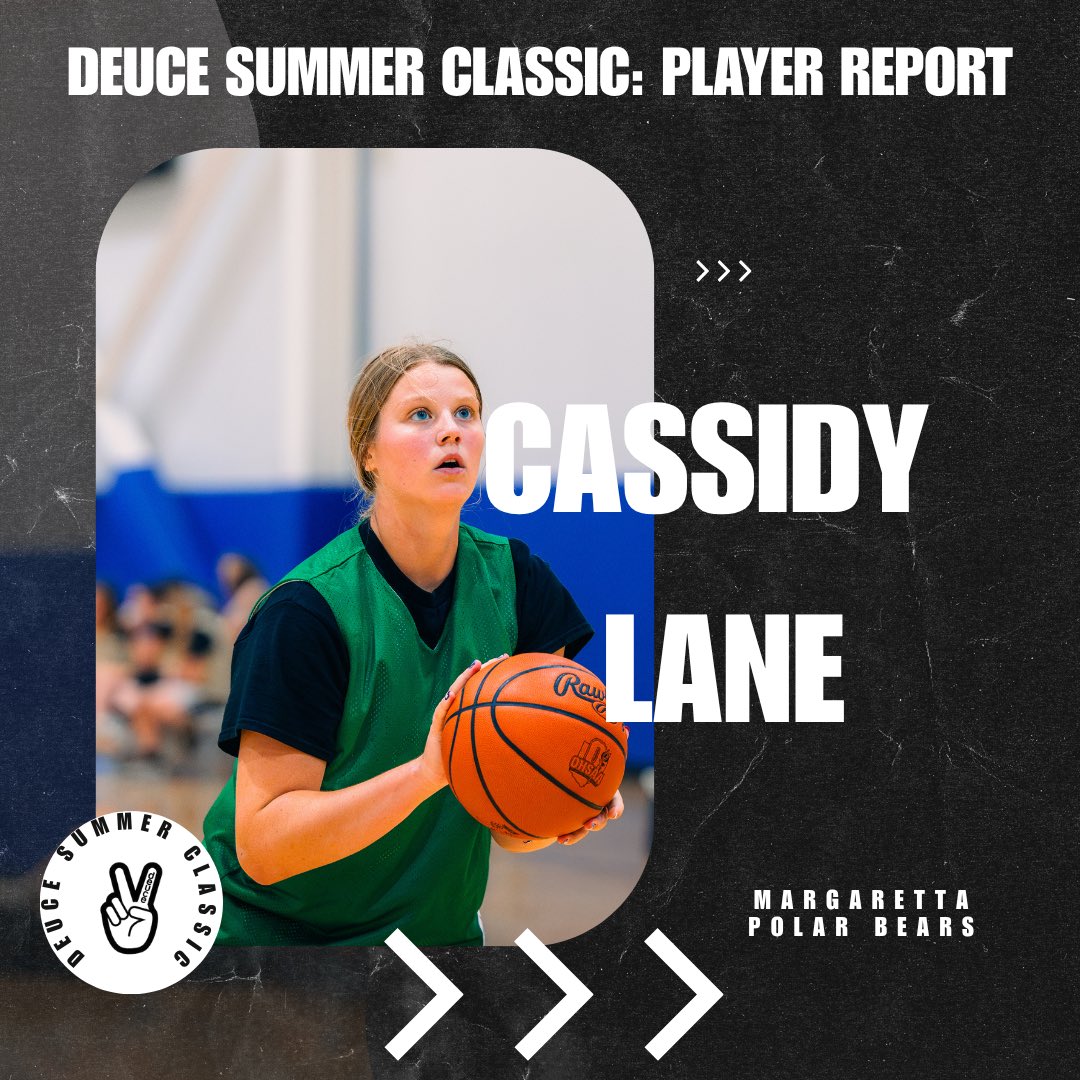 BYOGHS's tweet image. π¨ Player Spotlight: Cassidy Lane (2026) of @Ladybearsbball3 π¨
β
Cassidyβs a name to watch as she anchors Margarettaβs frontcourt this season.
#DeuceSummer25 | #PlayerWatch | #CertifiedAtTheDeuce | #NextUp | #HooperWatch | #DeuceSummerClassic