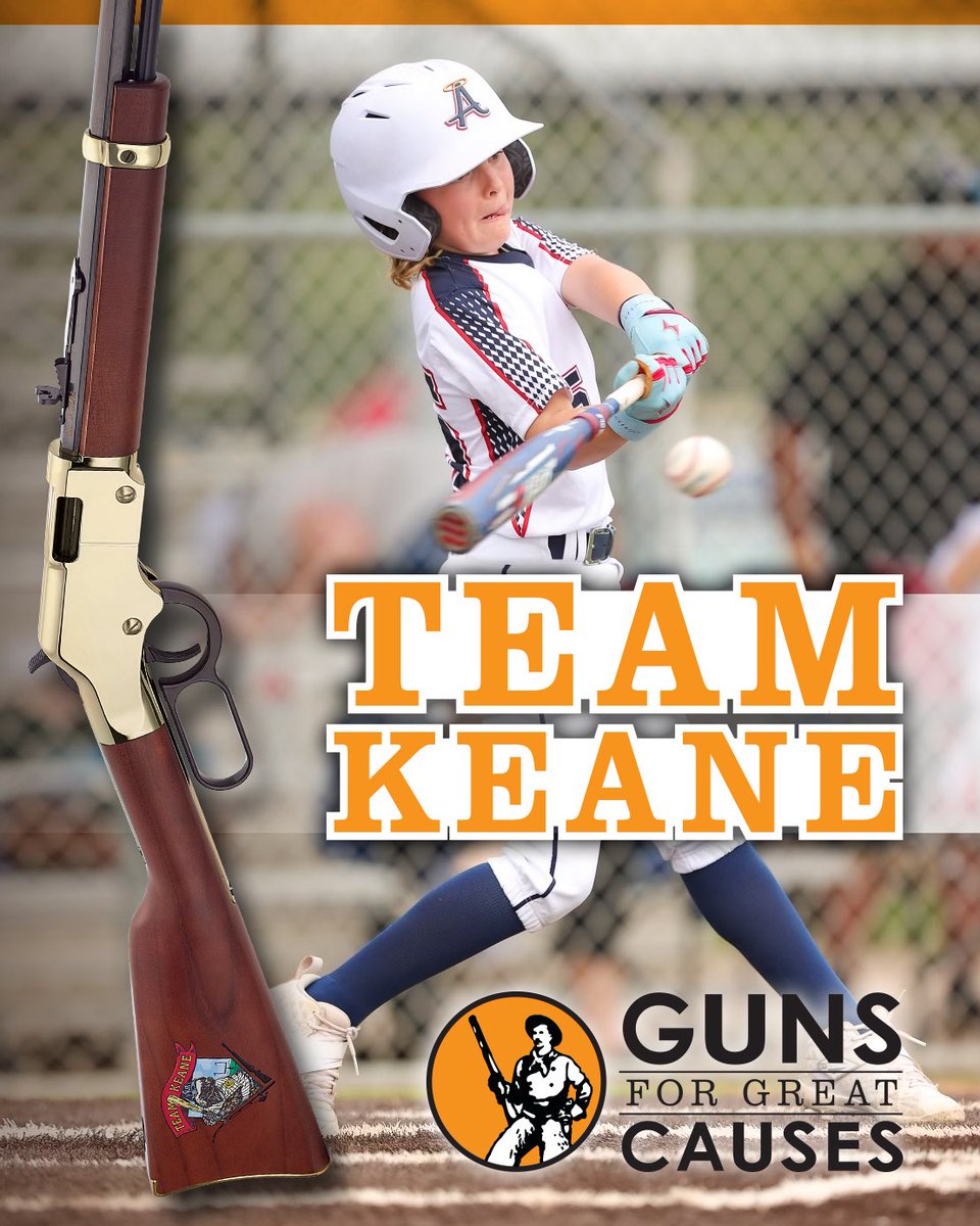 HenryRifles's tweet image. All of us at Henry are proud to announce our latest Guns For Great Causes campaign - supporting 13-year-old Keane Rhodes in his fight against ALL T-Cell leukemia. 🧡
We’ve donated 50 custom Golden Boy rifles, each individually numbered and hand-embellished, with 100% of proceeds…