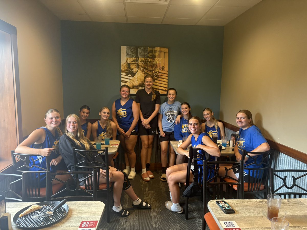 We had a little Pizza Ranch fun after team camp this afternoon! Well-Deserved after going 6-0 throughout June! <a href="/WCSDRebels/">Westwood Schools</a>