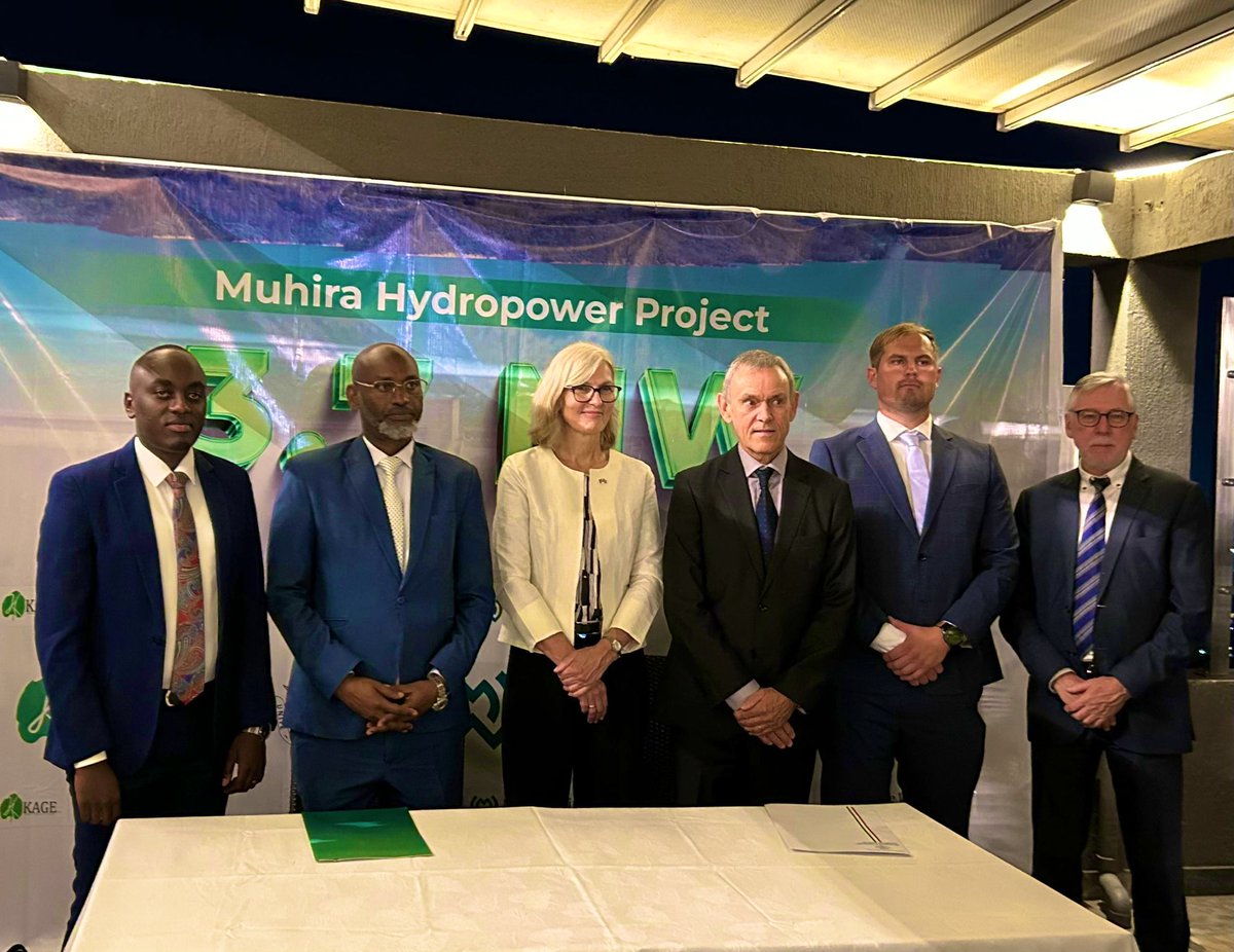 🇳🇴🤝🇧🇮 Witnessing partnerships being created: Government of Burundi, Malthe Winje Infrapower &amp; KAGE Ltd sign an MoU to boost Burundi’s energy production and launch the 3.7 MW Muhira hydro project. #EnergyTransition #Burundi #Norway