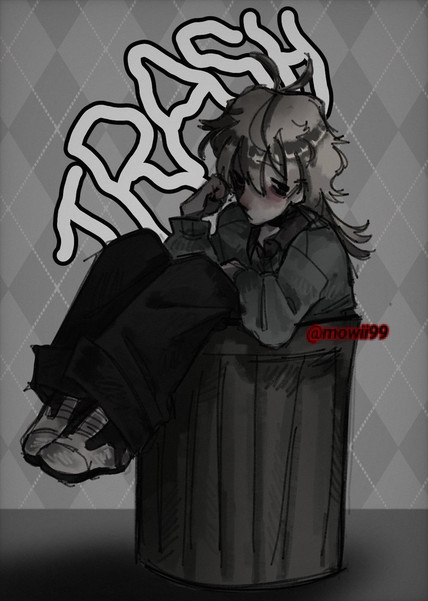 mowii99's tweet photo. trash >_< #oc #ocart #artmoots https://t.co/7GwX4OuCZY